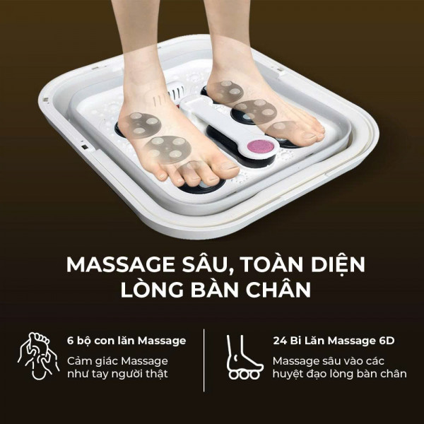 Bồn Ngâm Chân Massage Kenkatsu - Giải Pháp Thư Giãn Hoàn Hảo Cho Đôi Chân Bàn Chân Của Bạn